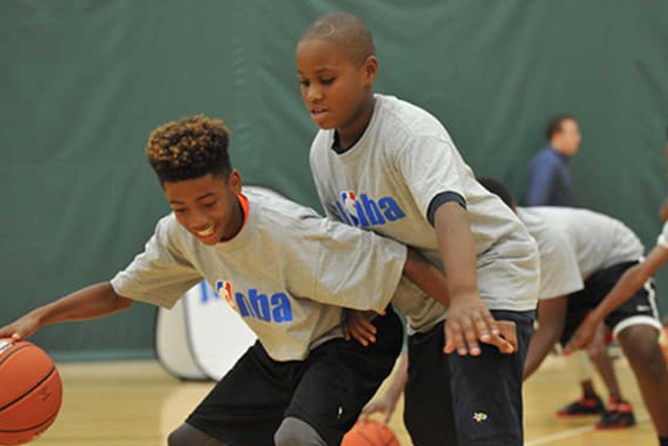 Youth participating in Inner Circle sports and life skills programs